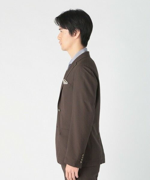 MEN'S BIGI / メンズビギ テーラードジャケット | DOTAIRライトウエイトサッカージャケット | 詳細3