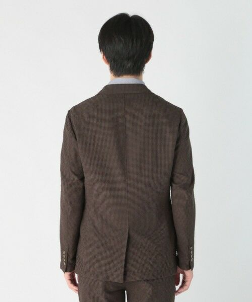 MEN'S BIGI / メンズビギ テーラードジャケット | DOTAIRライトウエイトサッカージャケット | 詳細4