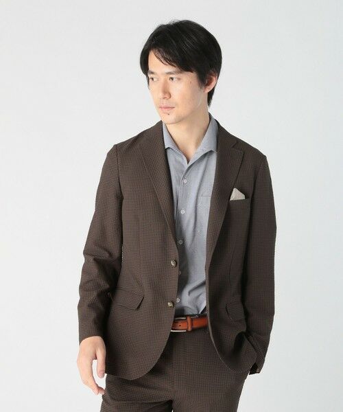 MEN'S BIGI / メンズビギ テーラードジャケット | DOTAIRライトウエイトサッカージャケット | 詳細5