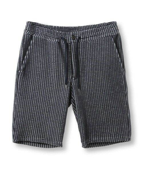 MEN'S BIGI / メンズビギ ショート・ハーフ・半端丈パンツ | オニワッフルイージーパンツ（ネイビー）