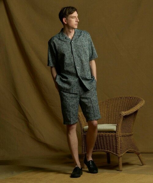 MEN'S BIGI / メンズビギ ショート・ハーフ・半端丈パンツ | ジャガードハーフパンツ | 詳細8