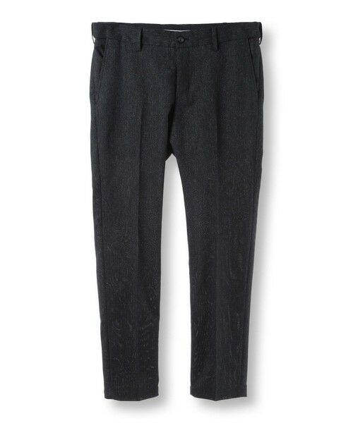 MEN'S BIGI / メンズビギ スラックス・ドレスパンツ | 【ACTIVE TAILOR/アクティブテイラー】カラミメッシュストレッチパンツ(ブラック)