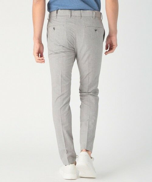 MEN'S BIGI / メンズビギ スラックス・ドレスパンツ | COOL DOTS メランジプリントスラックスパンツ〈イージーケア/吸水速乾〉 | 詳細3