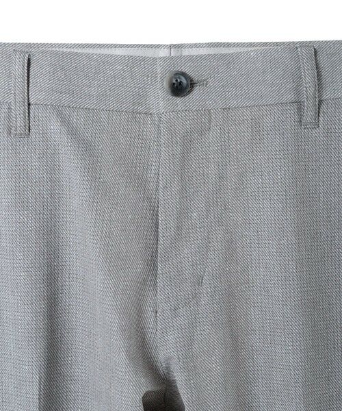 MEN'S BIGI / メンズビギ スラックス・ドレスパンツ | COOL DOTS メランジプリントスラックスパンツ〈イージーケア/吸水速乾〉 | 詳細5