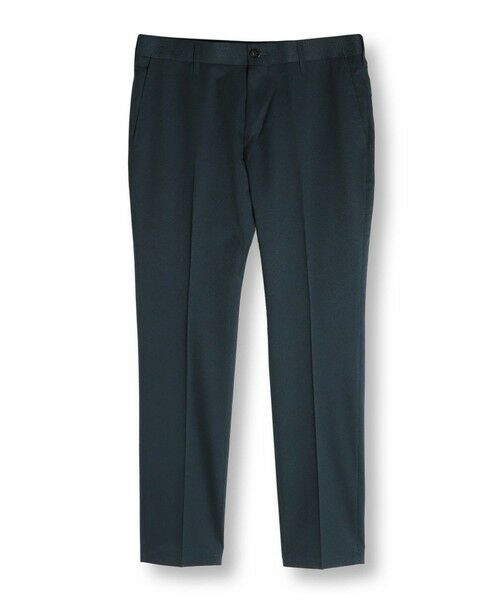 MEN'S BIGI / メンズビギ スラックス・ドレスパンツ | COOL DOTS メランジプリントスラックスパンツ〈イージーケア/吸水速乾〉(グリーン)