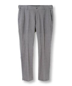 MEN'S BIGI / メンズビギ スラックス・ドレスパンツ | 3Dサッカープリントストレッチパンツ<EASY CARE>