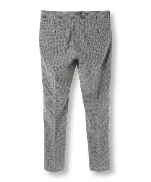 MEN'S BIGI / メンズビギ スラックス・ドレスパンツ | 3Dサッカープリントストレッチパンツ<EASY CARE> | 詳細10