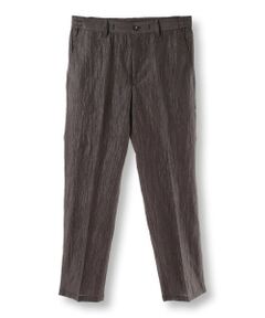 MEN'S BIGI / メンズビギ その他パンツ | コットンリネン楊柳サッカースラックスパンツ