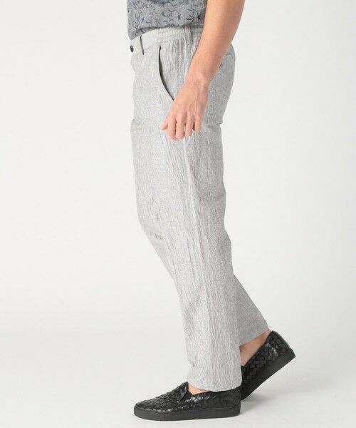 MEN'S BIGI / メンズビギ その他パンツ | コットンリネン楊柳サッカースラックスパンツ | 詳細2