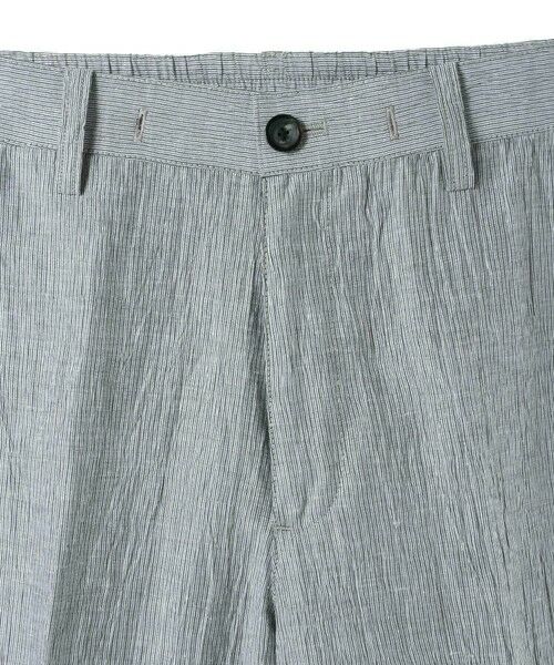MEN'S BIGI / メンズビギ その他パンツ | コットンリネン楊柳サッカースラックスパンツ | 詳細5