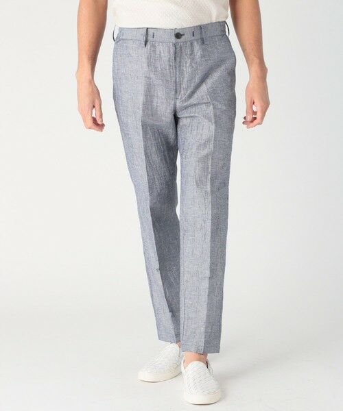 MEN'S BIGI / メンズビギ その他パンツ | コットンリネン楊柳サッカースラックスパンツ | 詳細22