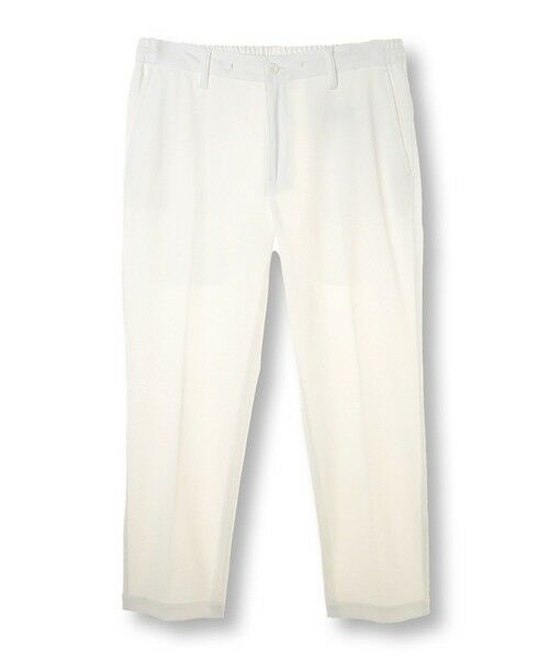 MEN'S BIGI / メンズビギ その他パンツ | シェルタリングドライオックスアンクル丈パンツ<吸水速乾/接触冷感/UVカット>（ホワイト）