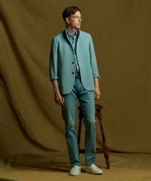 MEN'S BIGI / メンズビギ デニムパンツ | 【DENHAM/デンハム】別注カラー RAZORハイストレッチデニム | 詳細15