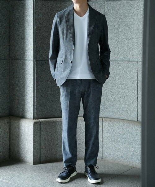 MEN'S BIGI / メンズビギ その他パンツ | 【COLE HAAN/コール ハーン】別注 トリコットメッシュデニムプリント ストレッチパンツ＜吸水速乾/EASY CARE＞ | 詳細7