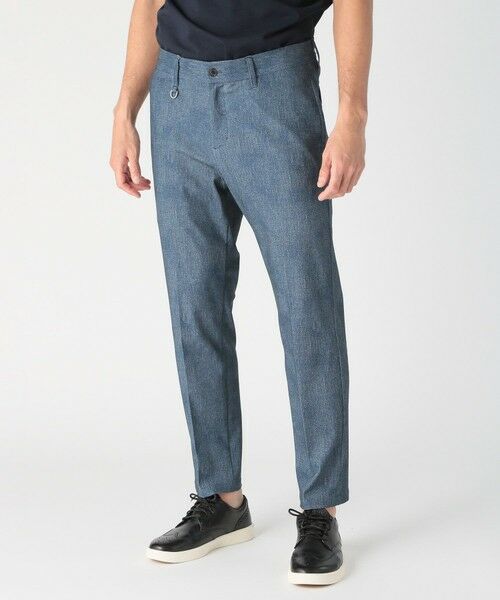 MEN'S BIGI / メンズビギ その他パンツ | 【COLE HAAN/コール ハーン】別注 トリコットメッシュデニムプリント ストレッチパンツ＜吸水速乾/EASY CARE＞ | 詳細1