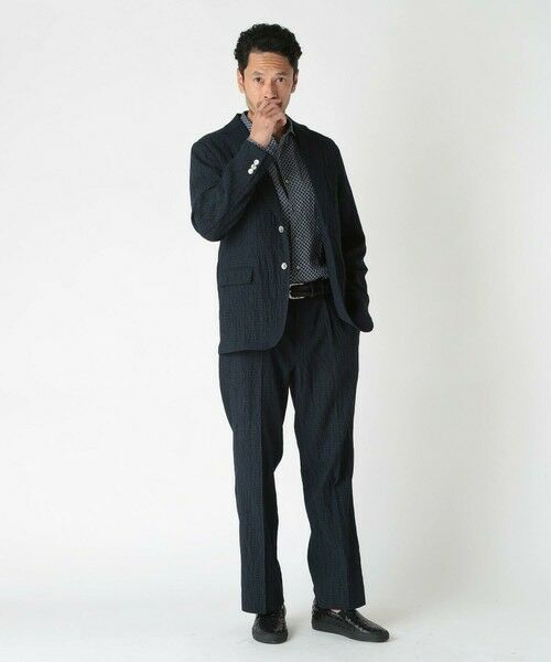 MEN'S BIGI / メンズビギ その他パンツ | 楊柳ジオメトリックプリントパンツ | 詳細1