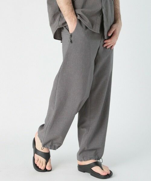 MEN'S BIGI / メンズビギ その他パンツ | 強燃ポリエステルストレッチイージーパンツ〈撥水加工〉 | 詳細1