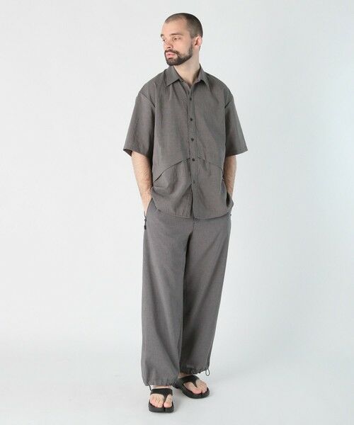 MEN'S BIGI / メンズビギ その他パンツ | 強燃ポリエステルストレッチイージーパンツ〈撥水加工〉 | 詳細4