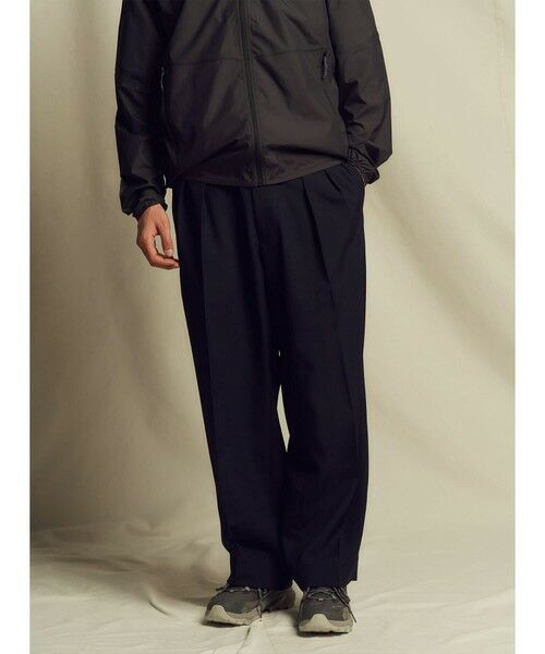 MEN'S BIGI / メンズビギ スラックス・ドレスパンツ | トロピカル素材ワイドスラックス | 詳細5