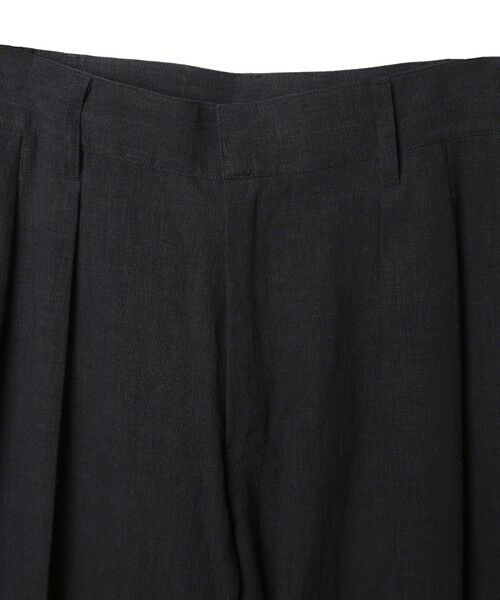 MEN'S BIGI / メンズビギ スラックス・ドレスパンツ | リネンミックスワイドスラックスパンツ | 詳細5
