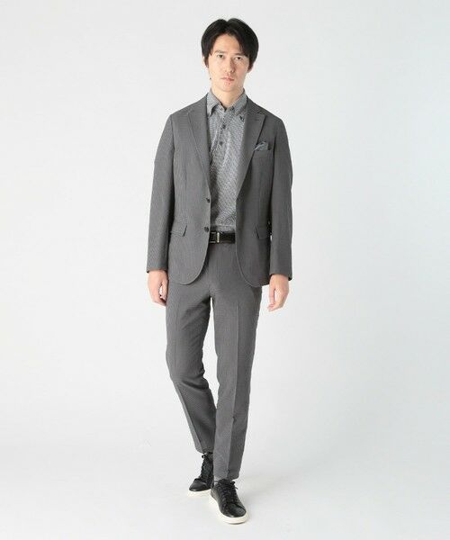 MEN'S BIGI / メンズビギ スラックス・ドレスパンツ | DOTAIRライトウエイトサッカースラックスパンツ | 詳細1