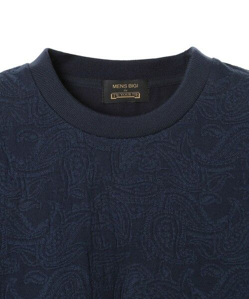 MEN'S BIGI / メンズビギ Tシャツ | 【TIE YOUR TIE/タイ ユア タイ】別注 クルーネックTEE<接触冷感> | 詳細1
