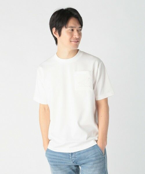 MEN'S BIGI / メンズビギ Tシャツ | 【HONDA / ホンダ】別注 バイクエンブレムポケットTEE | 詳細1