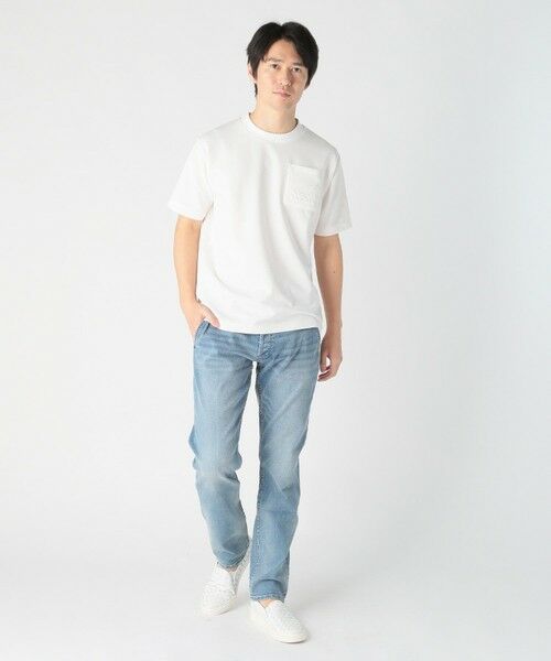 MEN'S BIGI / メンズビギ Tシャツ | 【HONDA / ホンダ】別注 バイクエンブレムポケットTEE | 詳細4