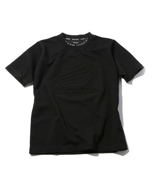 MEN'S BIGI / メンズビギ Tシャツ | 【HONDA / ホンダ】別注 バイクエンブレムTEE（ブラック）