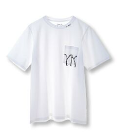 MEN'S BIGI / メンズビギ Tシャツ | 【YANUK/ヤヌーク】別注 プリント＆刺繍TEE