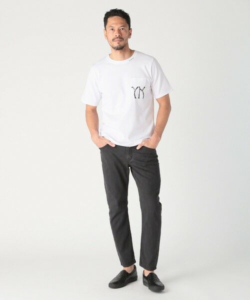 MEN'S BIGI / メンズビギ Tシャツ | 【YANUK/ヤヌーク】別注 プリント＆刺繍TEE | 詳細4