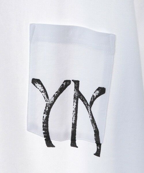 MEN'S BIGI / メンズビギ Tシャツ | 【YANUK/ヤヌーク】別注 プリント＆刺繍TEE | 詳細7