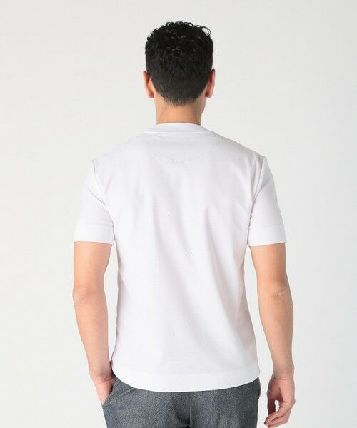 MEN'S BIGI / メンズビギ Tシャツ | 【COLE HAAN/コール ハーン】別注 ハニカムジャージ素材ジャケットTEE<抗菌/UVカット/4WAYストレッチ> | 詳細3
