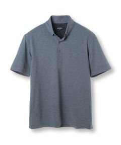 MEN'S BIGI / メンズビギ Tシャツ | 【COLE HAAN/コール ハーン】別注 メッシュジャージ素材ポロシャツ<吸水速乾><2WAYストレッチ>