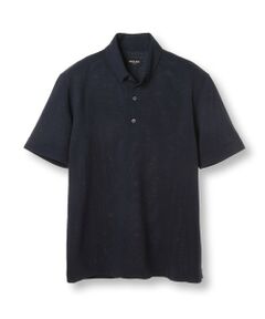 MEN'S BIGI / メンズビギ Tシャツ | 【COLE HAAN/コール ハーン】別注 メッシュジャージ素材ポロシャツ<吸水速乾><2WAYストレッチ>
