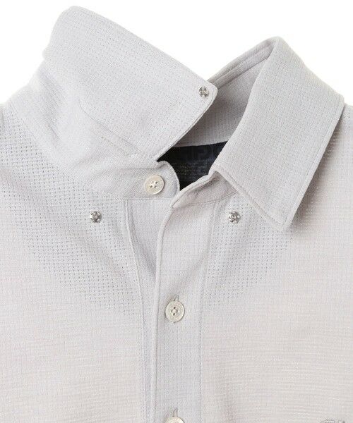 MEN'S BIGI / メンズビギ Tシャツ | 【COLE HAAN/コール ハーン】別注 メッシュジャージ素材ポロシャツ<吸水速乾><2WAYストレッチ> | 詳細4