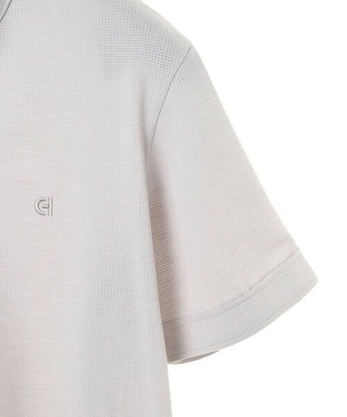 MEN'S BIGI / メンズビギ Tシャツ | 【COLE HAAN/コール ハーン】別注 メッシュジャージ素材ポロシャツ<吸水速乾><2WAYストレッチ> | 詳細7