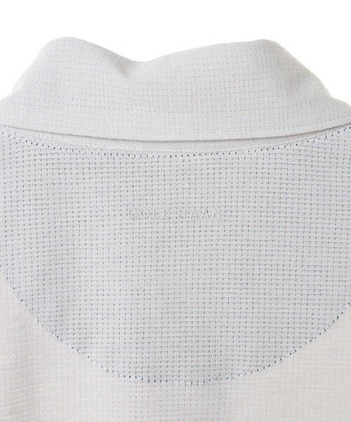 MEN'S BIGI / メンズビギ Tシャツ | 【COLE HAAN/コール ハーン】別注 メッシュジャージ素材ポロシャツ<吸水速乾><2WAYストレッチ> | 詳細10