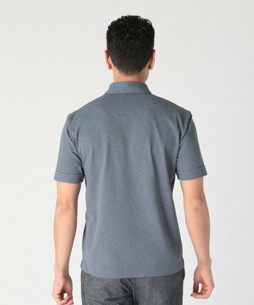 MEN'S BIGI / メンズビギ Tシャツ | 【COLE HAAN/コール ハーン】別注 メッシュジャージ素材ポロシャツ<吸水速乾><2WAYストレッチ> | 詳細13