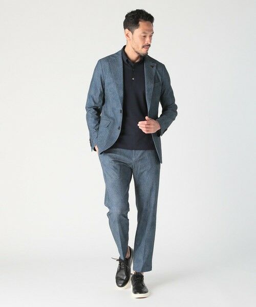 MEN'S BIGI / メンズビギ Tシャツ | 【COLE HAAN/コール ハーン】別注 メッシュジャージ素材ポロシャツ<吸水速乾><2WAYストレッチ> | 詳細22