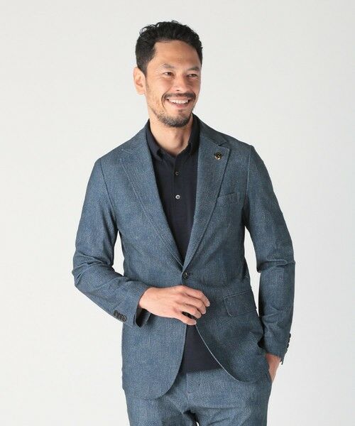 MEN'S BIGI / メンズビギ Tシャツ | 【COLE HAAN/コール ハーン】別注 メッシュジャージ素材ポロシャツ<吸水速乾><2WAYストレッチ> | 詳細21