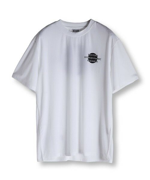 MEN'S BIGI / メンズビギ Tシャツ | 【WESTERN HYDRODYNAMIC RESEARCH/ウェスタン ハイドロダイナミック リサーチ】RASHGUARD S/S（ホワイト）