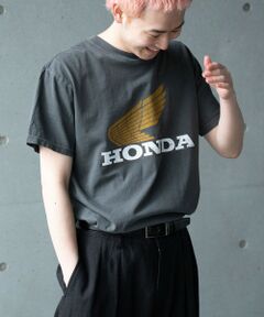 MEN'S BIGI / メンズビギ Tシャツ | 【HONDA/ホンダ】別注 BIKEエンブレムプリントTEE＜UNISEX＞