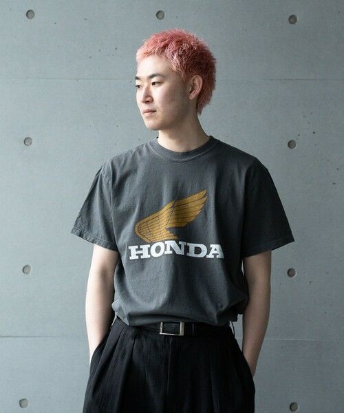 MEN'S BIGI / メンズビギ Tシャツ | 【HONDA/ホンダ】別注 BIKEエンブレムプリントTEE＜UNISEX＞ | 詳細9
