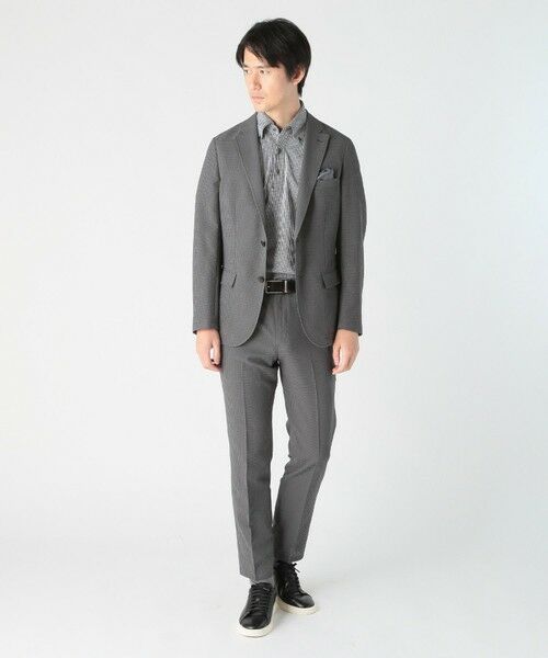 MEN'S BIGI / メンズビギ ポロシャツ | 千鳥柄ジャカードニットジャージポロ | 詳細6