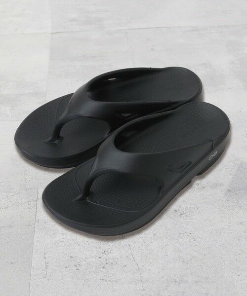 MEN'S BIGI / メンズビギ サンダル | 【OOFOS/ウーフォス】Ooriginal リカバリートングサンダル（ブラック）