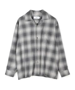 MEN'S BIGI / メンズビギ シャツ・ブラウス | オンブレーチェックヴィンテージ調シャツ