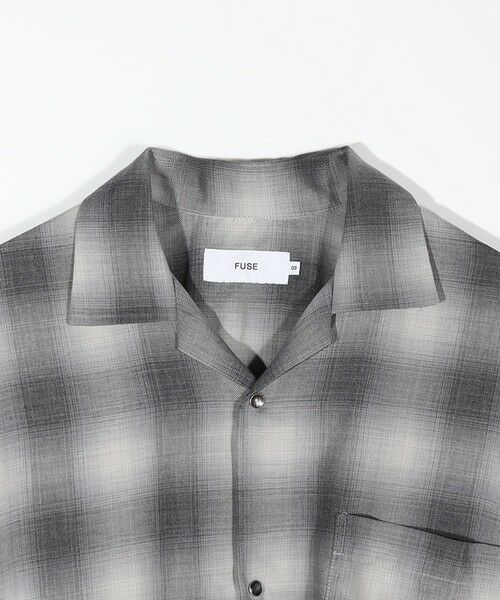 MEN'S BIGI / メンズビギ シャツ・ブラウス | オンブレーチェックヴィンテージ調シャツ | 詳細1