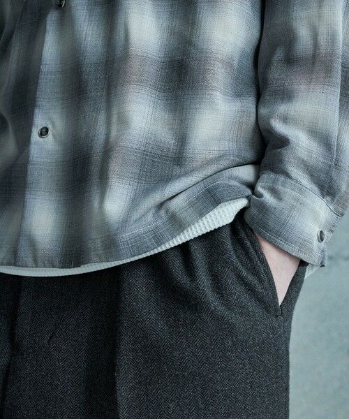 MEN'S BIGI / メンズビギ シャツ・ブラウス | オンブレーチェックヴィンテージ調シャツ | 詳細11