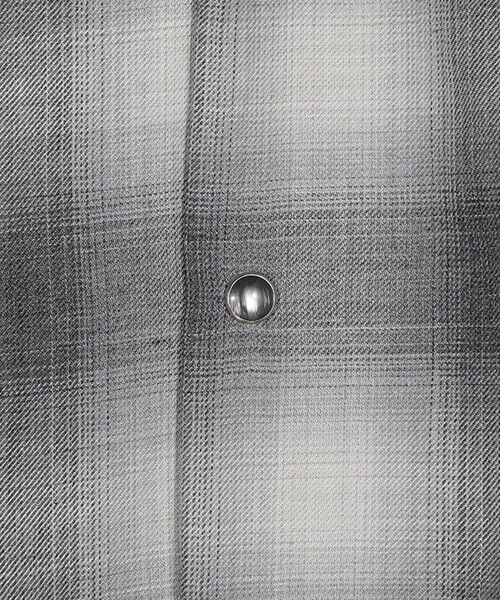 MEN'S BIGI / メンズビギ シャツ・ブラウス | オンブレーチェックヴィンテージ調シャツ | 詳細2